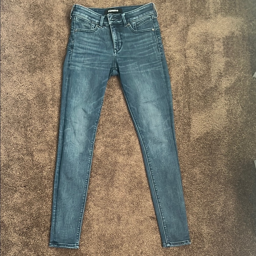 Express Women's Blue Jeans